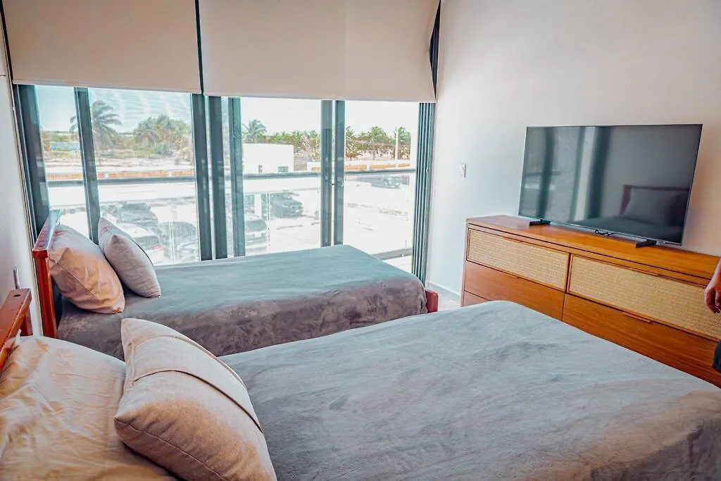 Luxury Ocean Front Apartment Merida