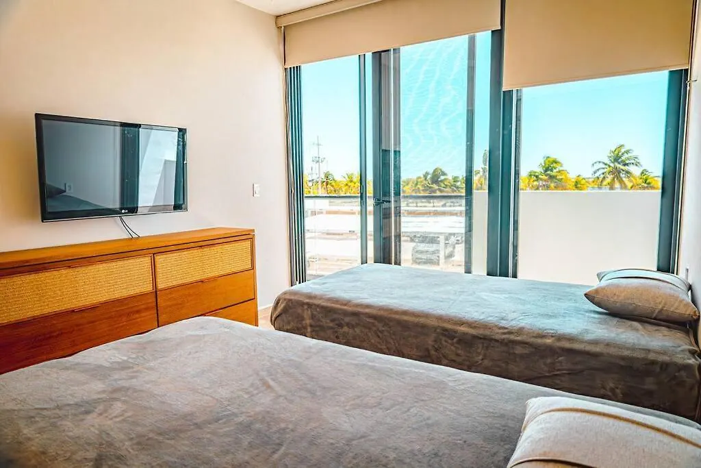 Luxury Ocean Front Apartment Merida
